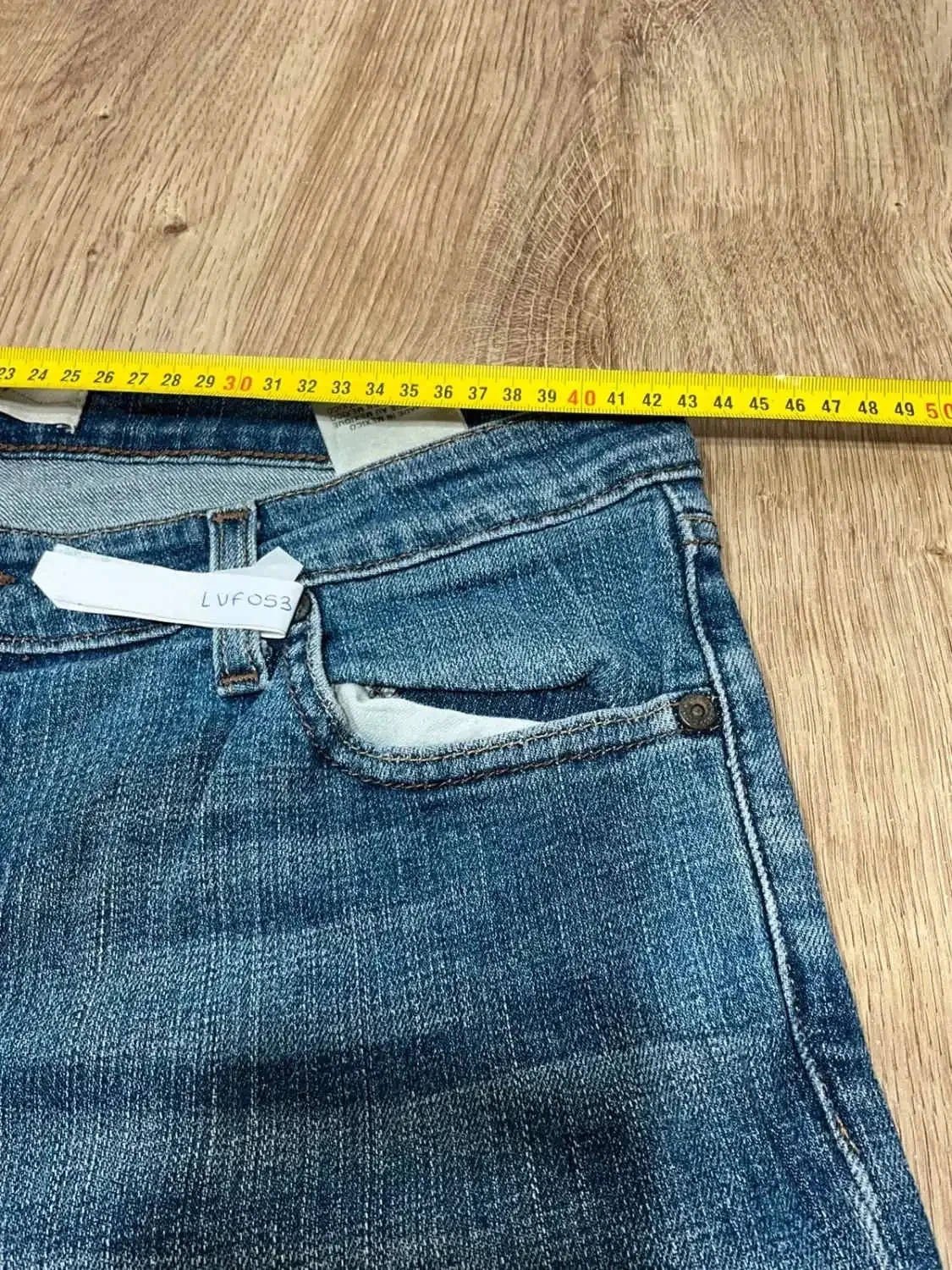 Jean Levi's Mid Rise Skinny Taille 14 Prepy Bleu Lvf 053 – photo 14